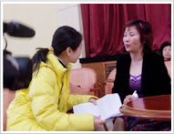 中國(guó)婚博會(huì)組委會(huì)秘書(shū)長(zhǎng)接受北京電視臺(tái)采訪